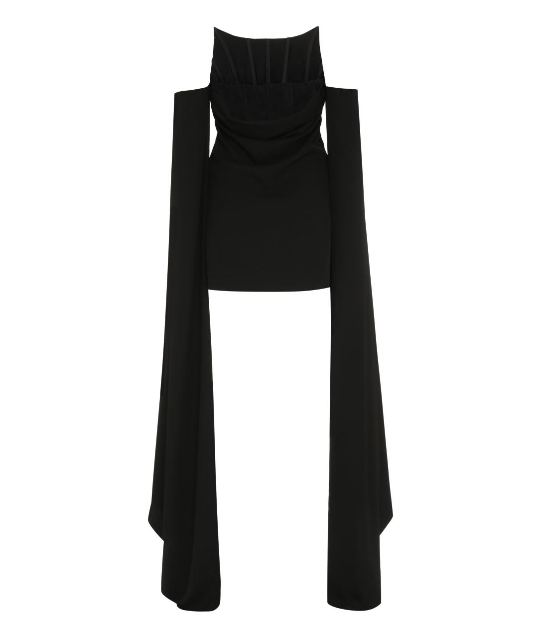 GIUSEPPE DI MORABITO Черный полиэстеровый джемпер / свитер, фото 2