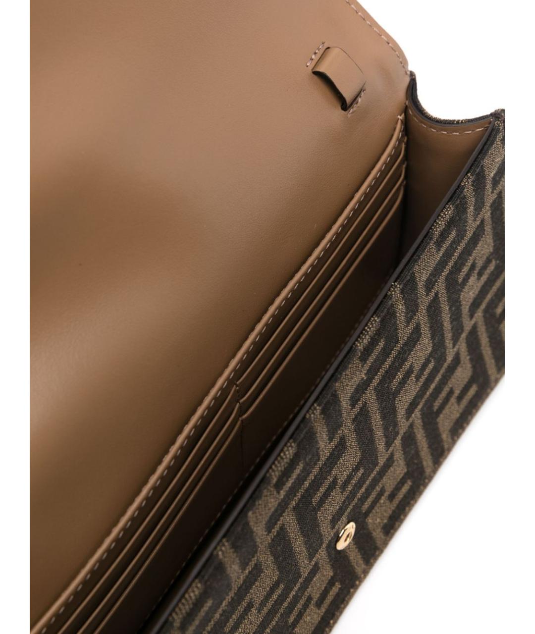 FENDI Мульти тканевая сумка с короткими ручками, фото 3