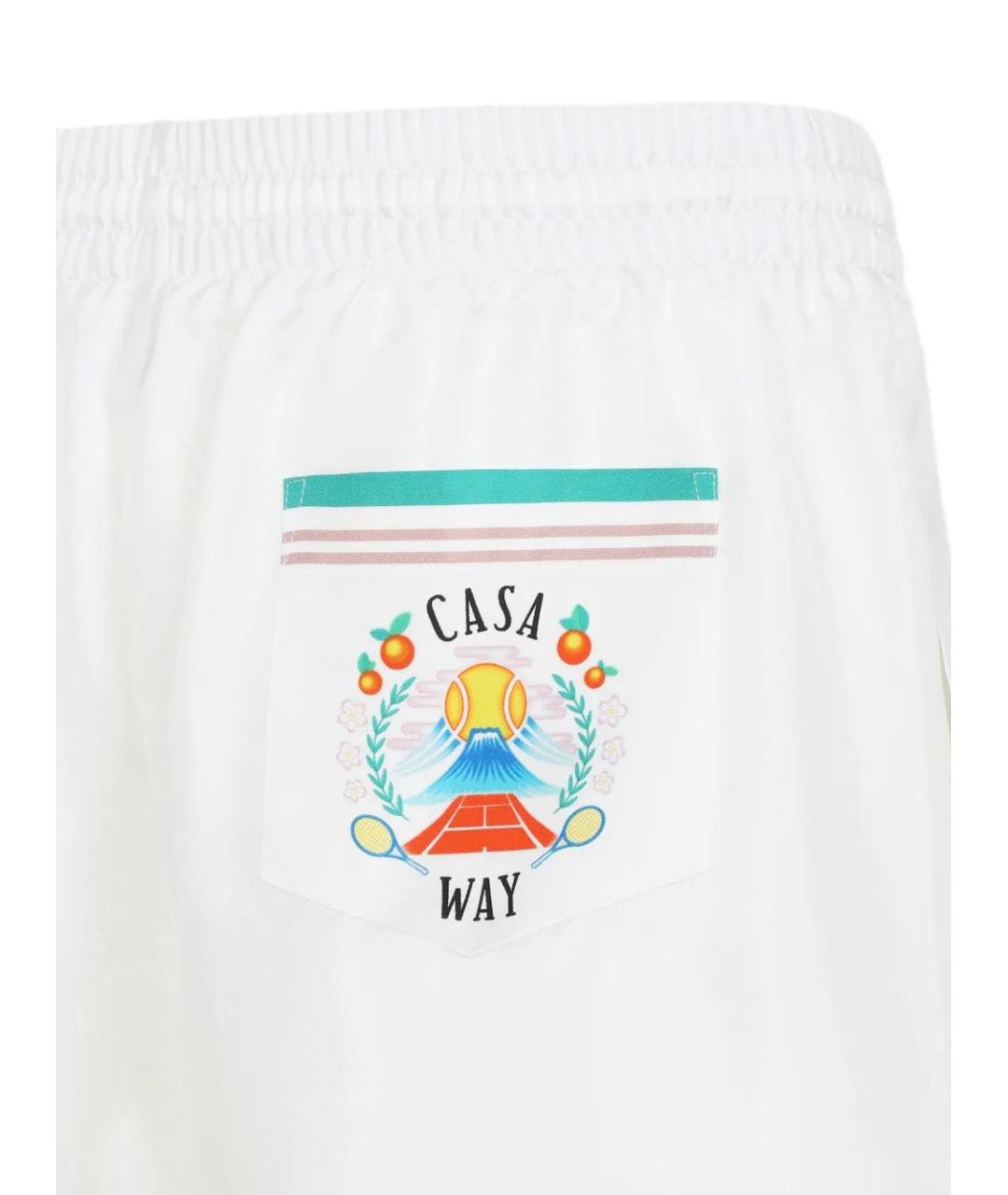 CASABLANCA Белые шорты, фото 3