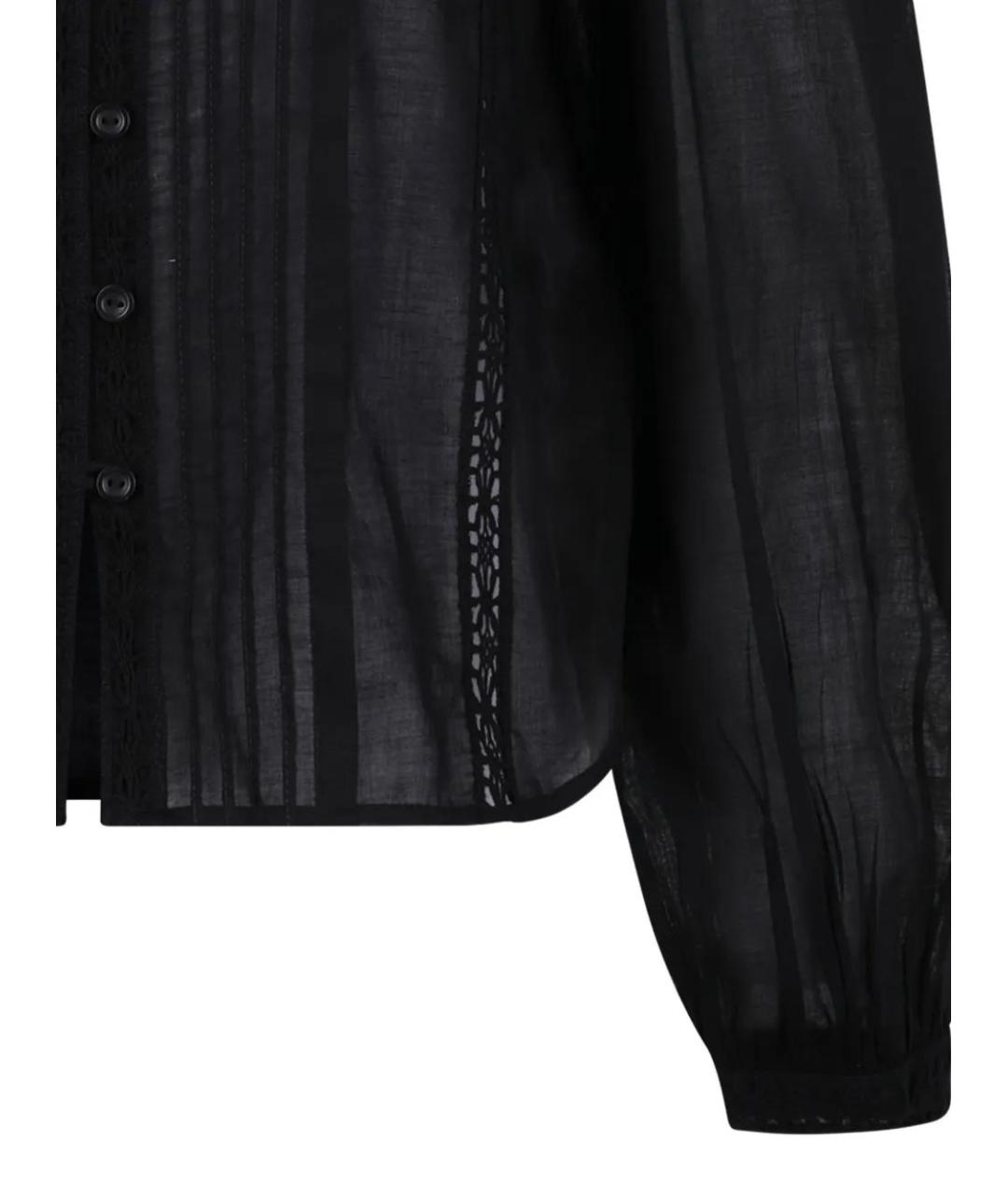 ISABEL MARANT Черная полиэстеровая блузы, фото 4