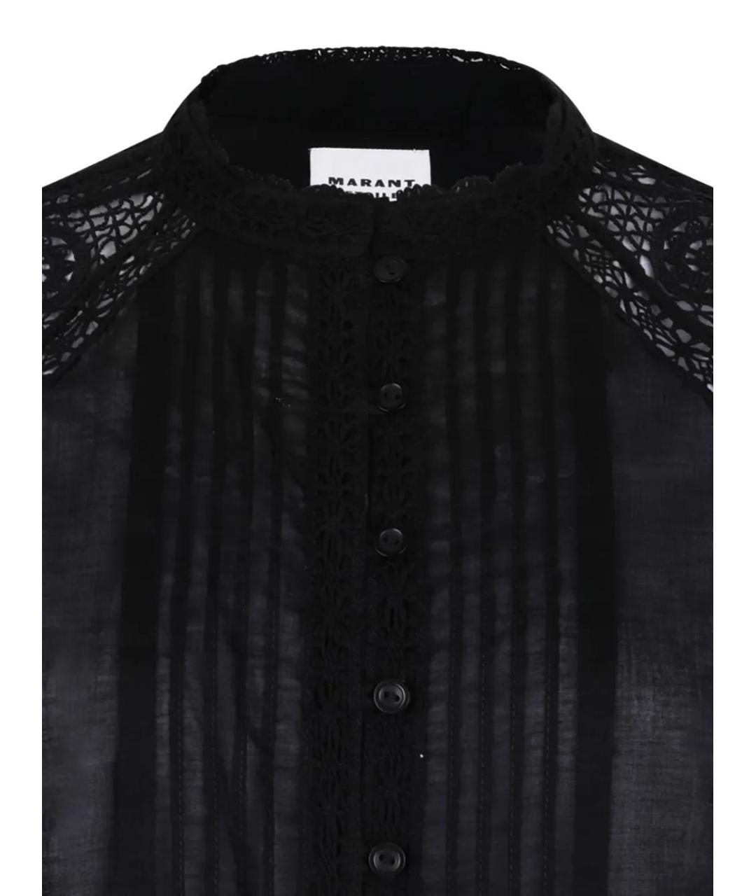 ISABEL MARANT Черная полиэстеровая блузы, фото 3