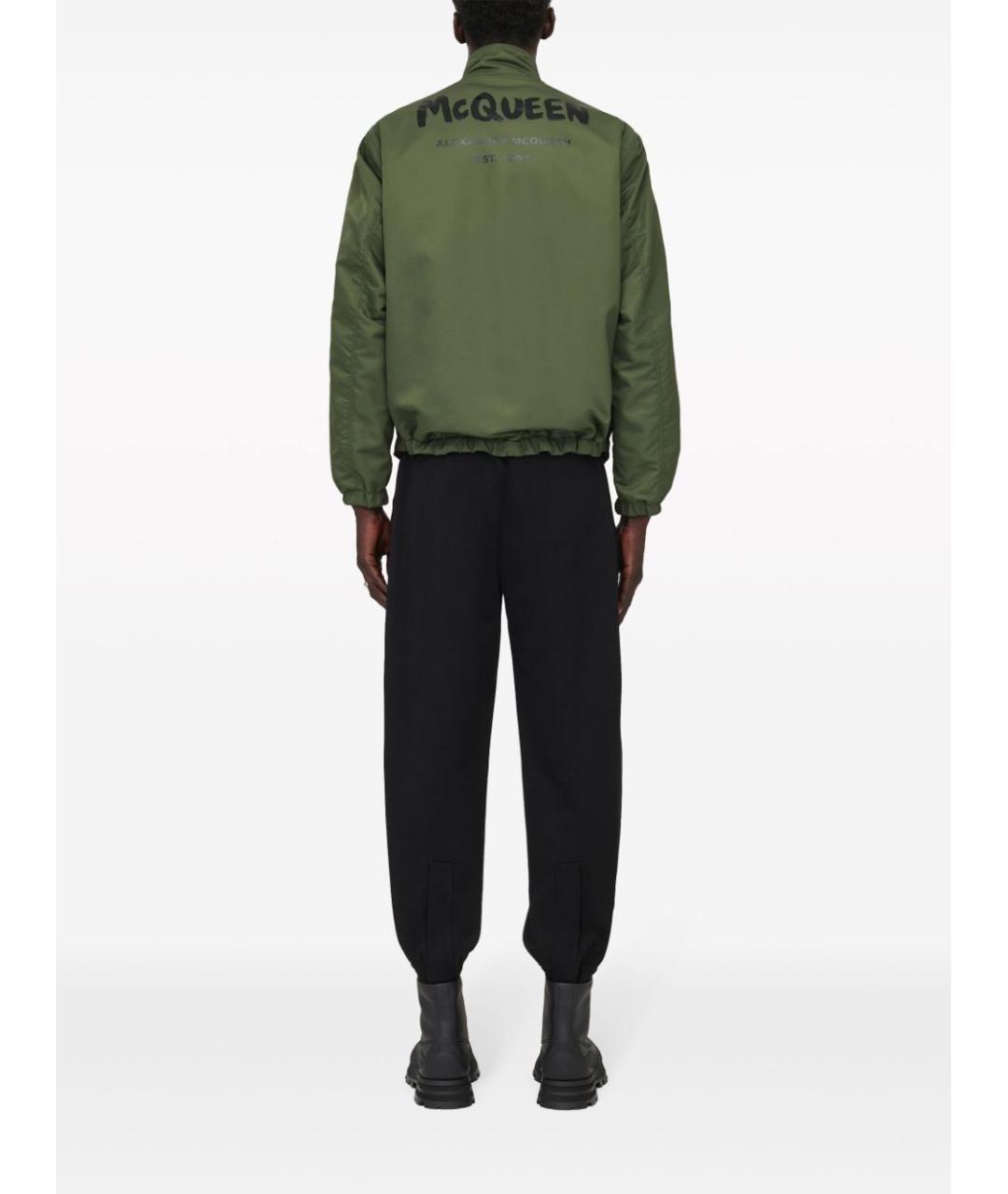 ALEXANDER MCQUEEN Хаки куртка, фото 4