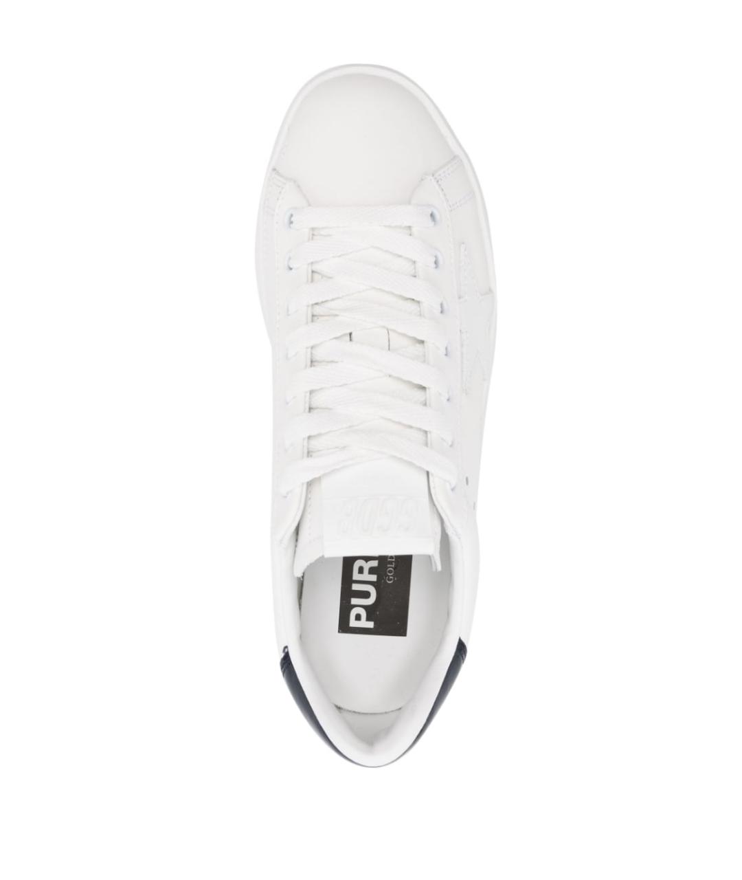 GOLDEN GOOSE DELUXE BRAND Белые кожаные кеды, фото 2