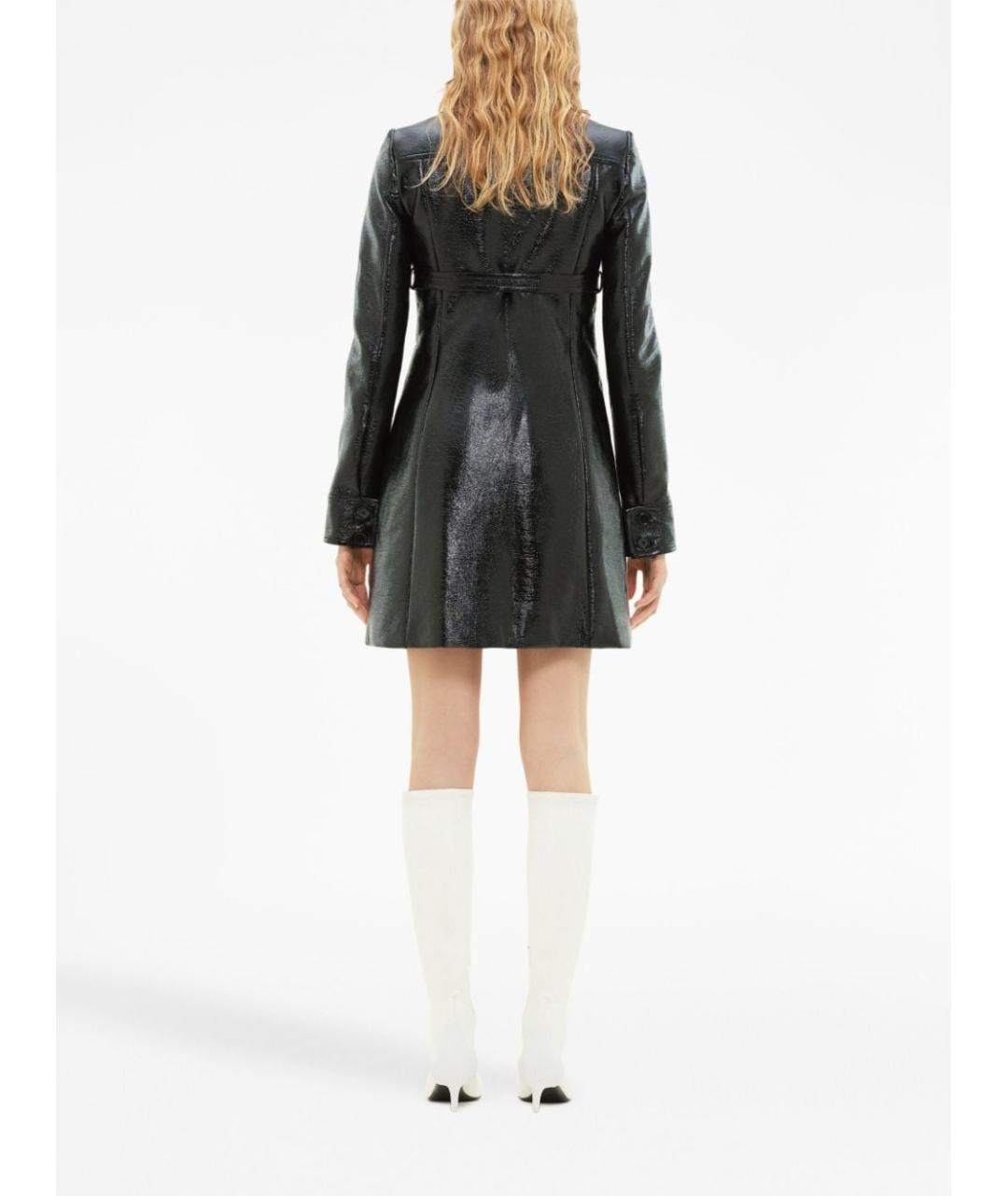 COURREGES Черный тренч/плащ, фото 4