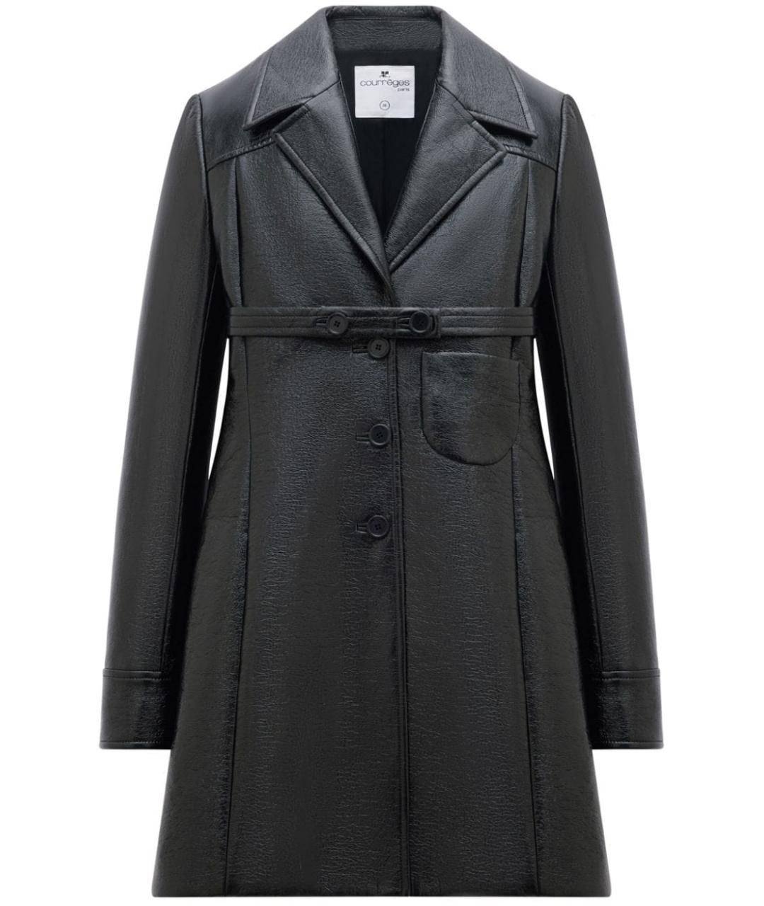 COURREGES Черный тренч/плащ, фото 1