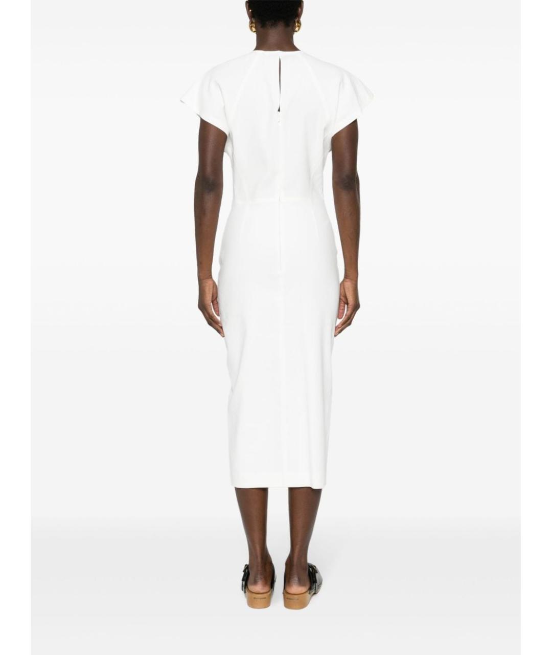 ISABEL MARANT Белое хлопковое повседневное платье, фото 4