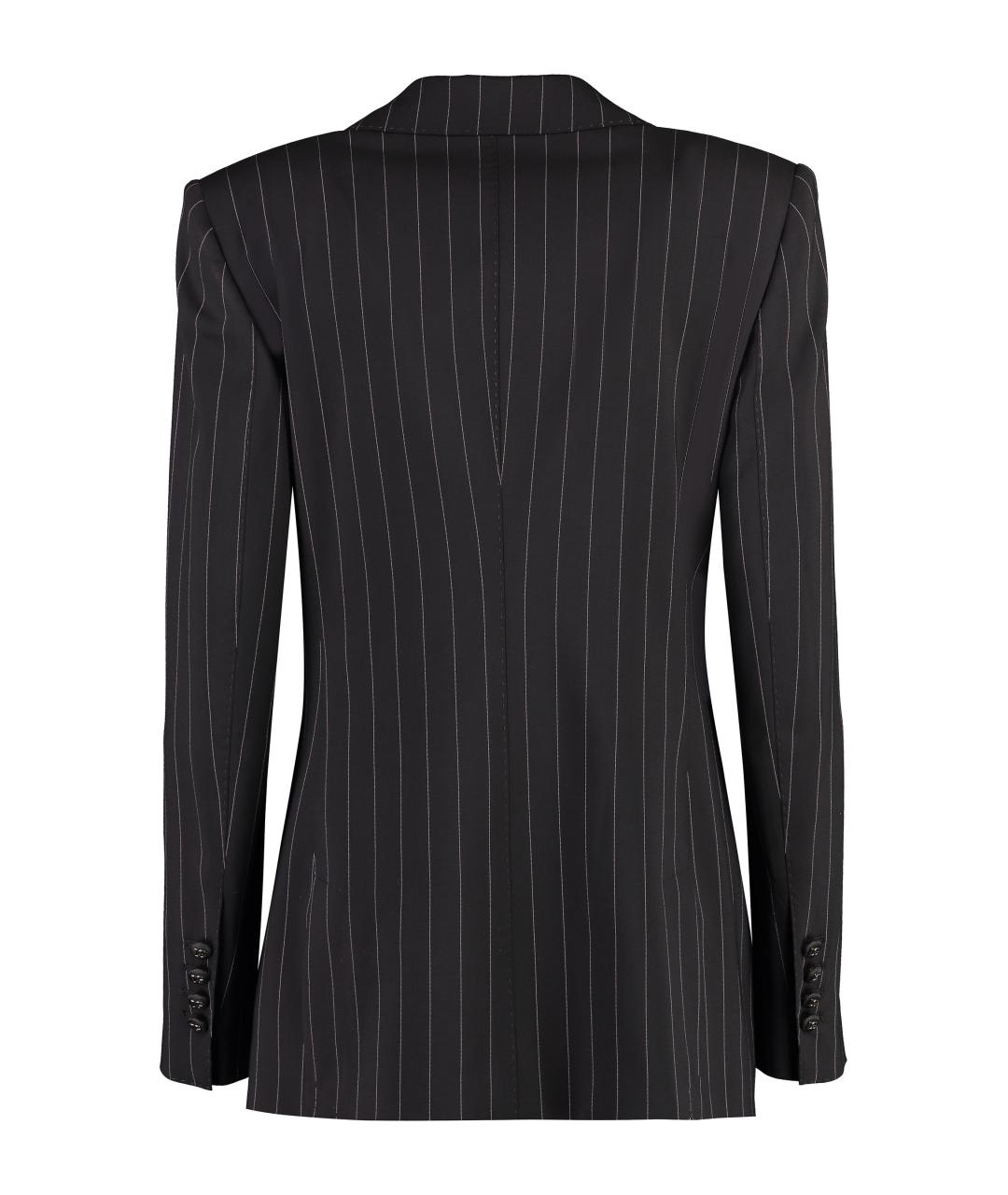 DOLCE&GABBANA Коричневый шерстяной жакет/пиджак, фото 2