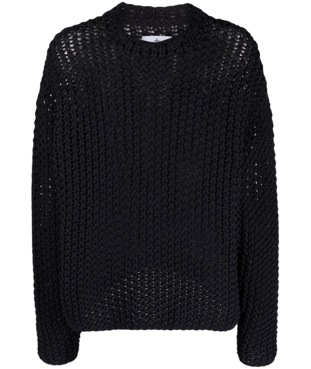 STONE ISLAND Черный джемпер / свитер, фото 1