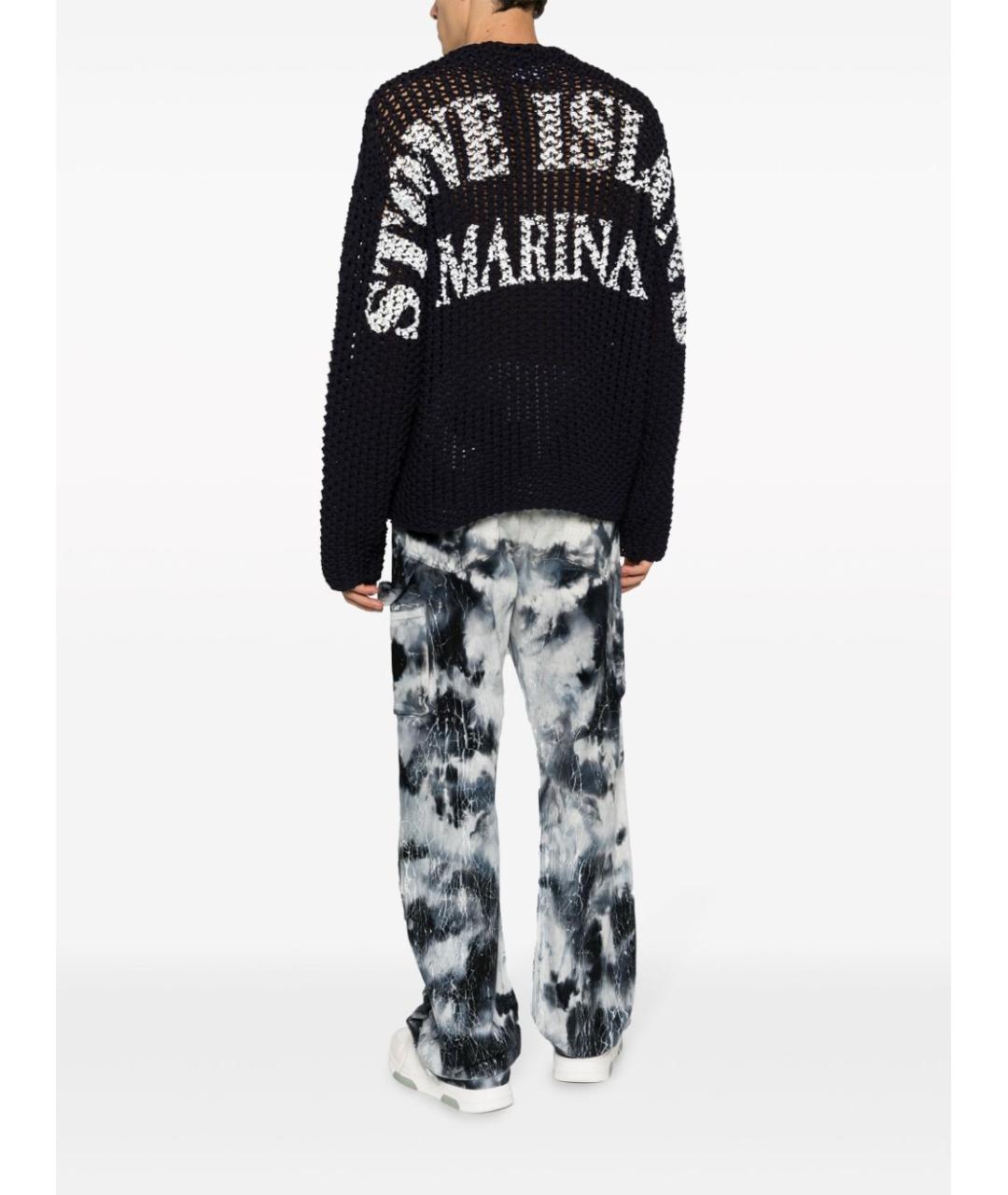 STONE ISLAND Черный джемпер / свитер, фото 2