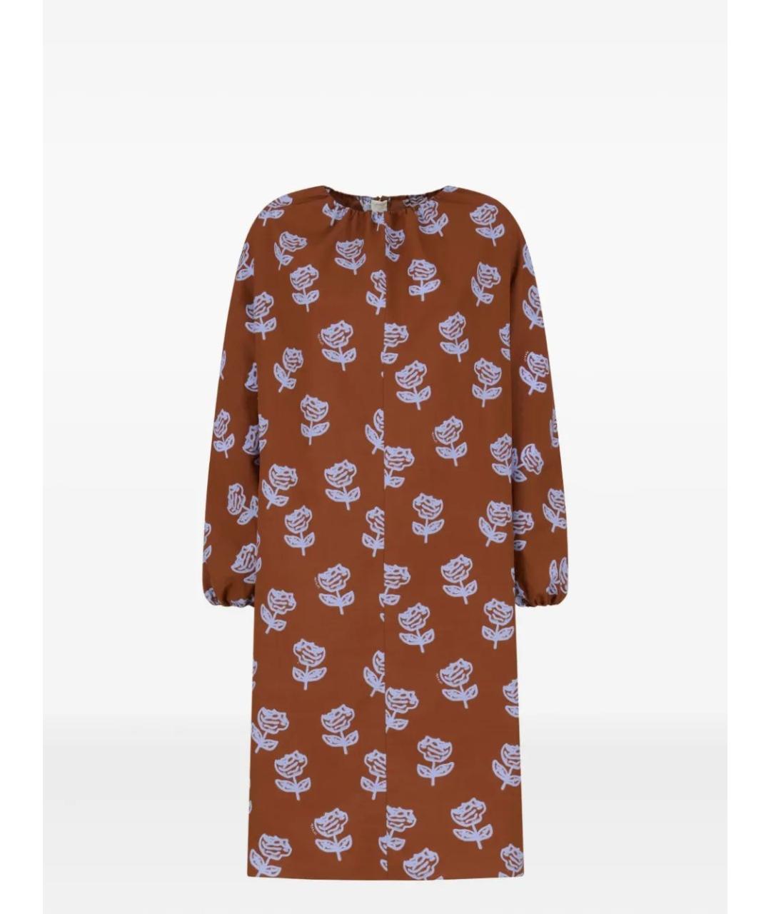 MARNI Мульти хлопковое повседневное платье, фото 6