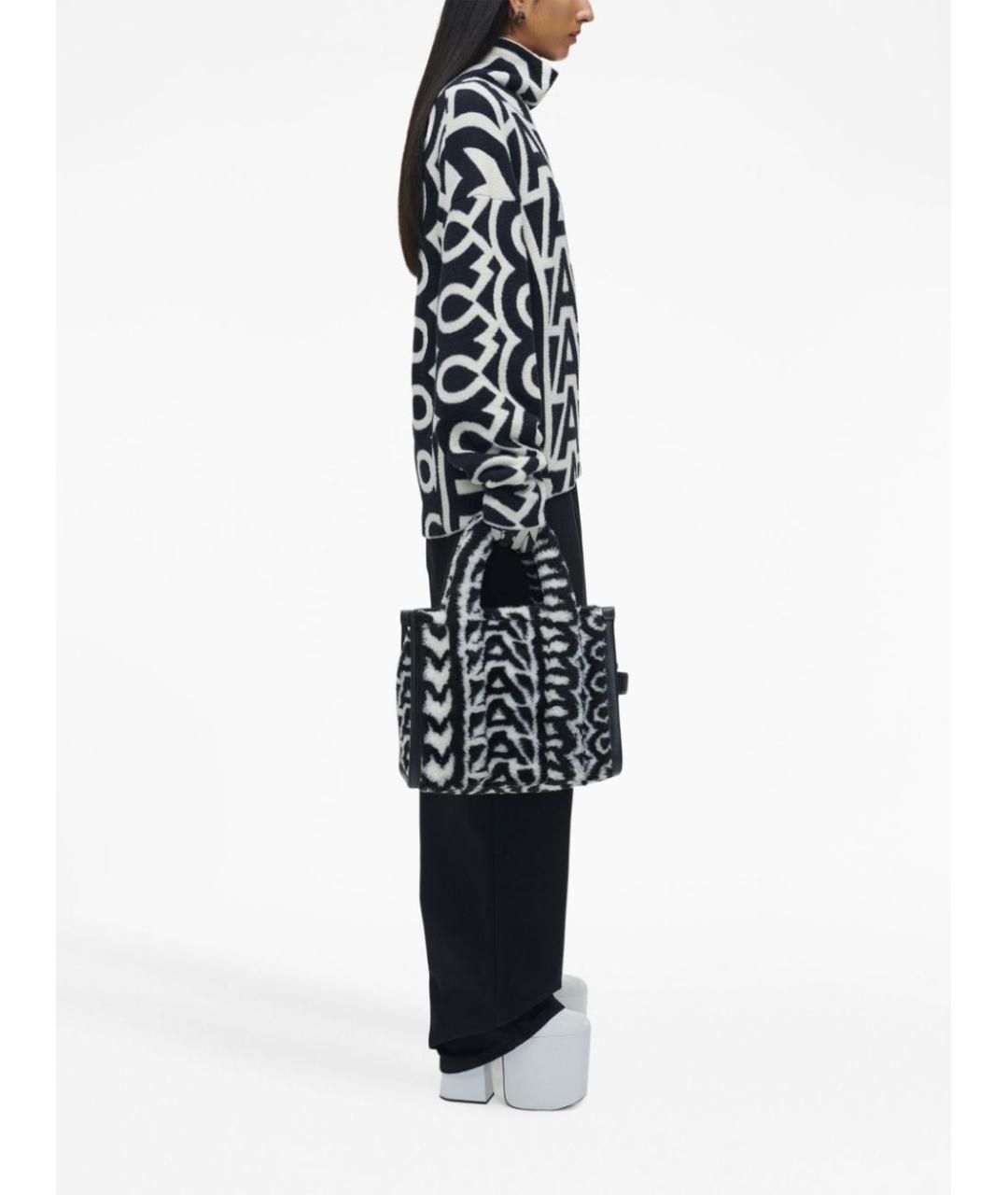 MARC JACOBS Черная синтетическая сумка тоут, фото 4