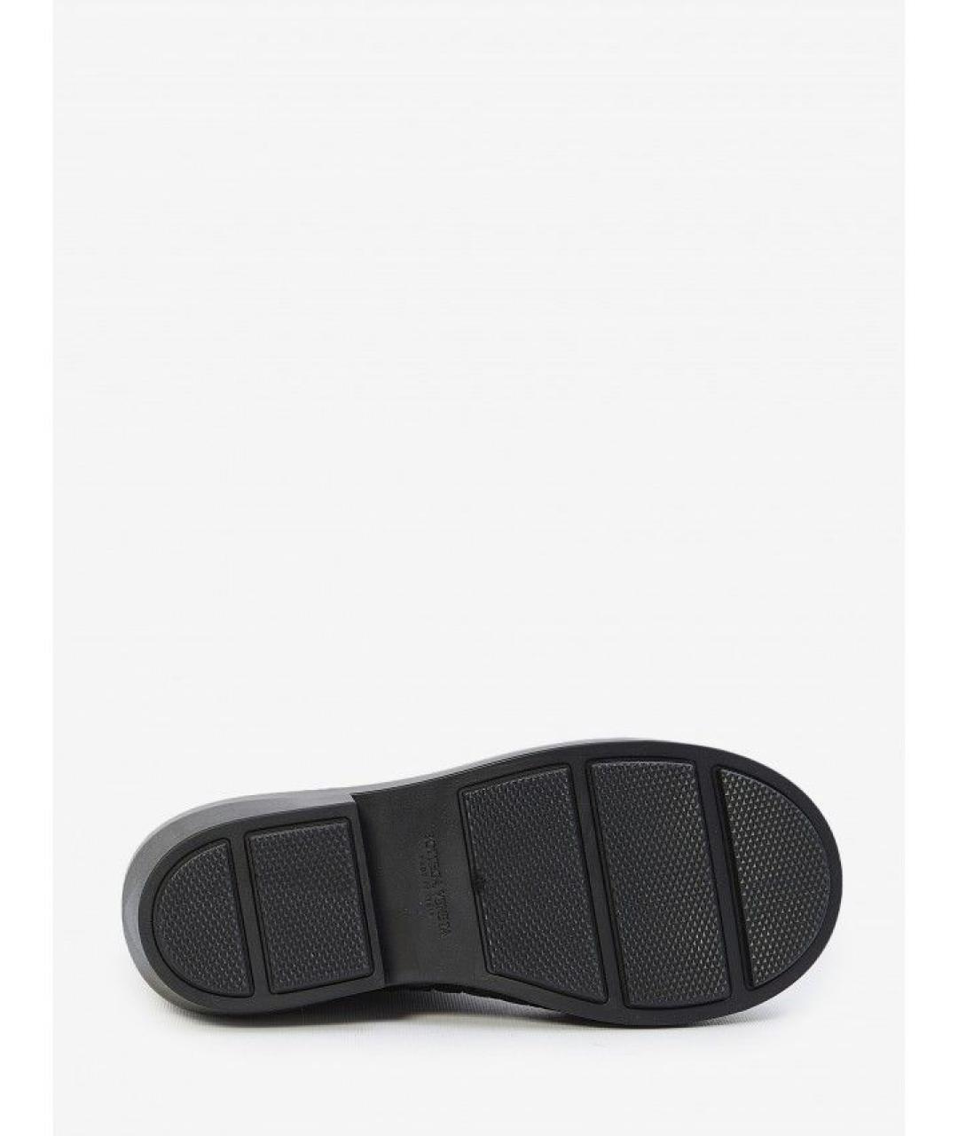 BOTTEGA VENETA Черные текстильные низкие ботинки, фото 5