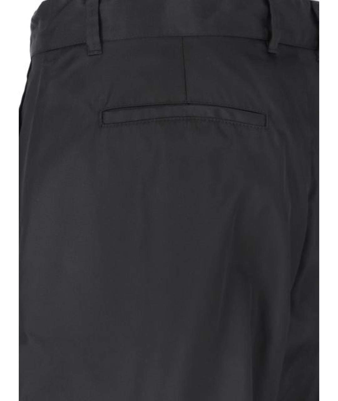 OFF-WHITE Черные повседневные брюки, фото 5