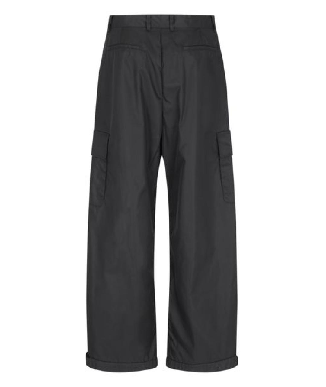 OFF-WHITE Черные повседневные брюки, фото 2