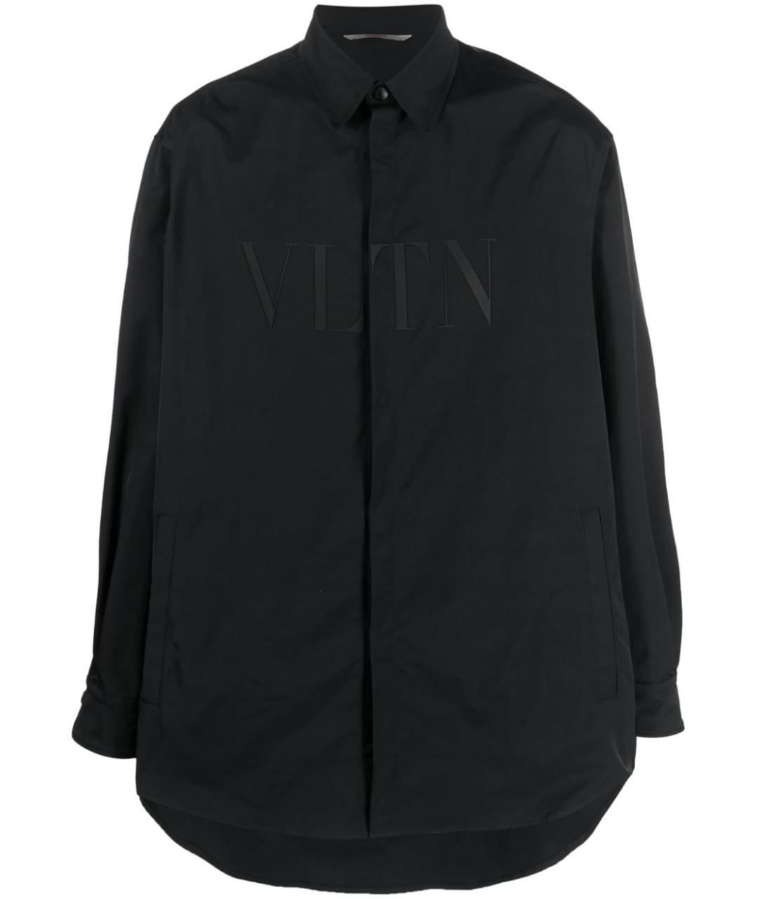 VALENTINO Черная полиэстеровая куртка, фото 1