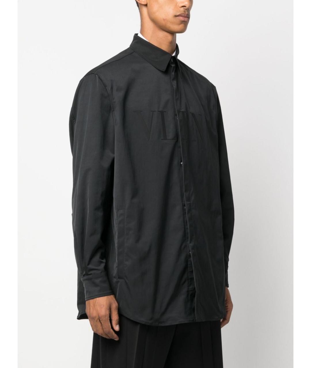 VALENTINO Черная полиэстеровая куртка, фото 3