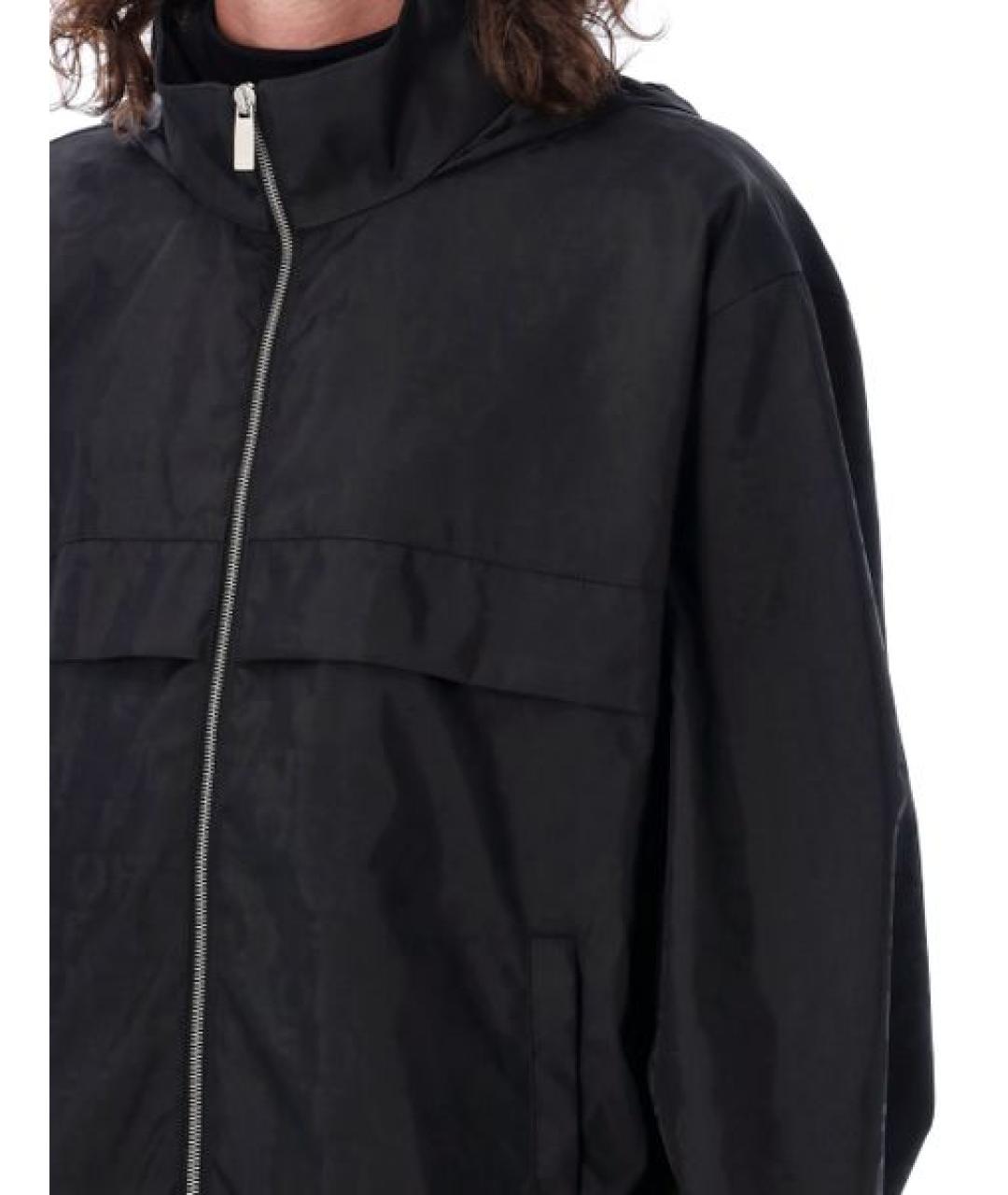 OFF-WHITE Черная полиэстеровая куртка, фото 3
