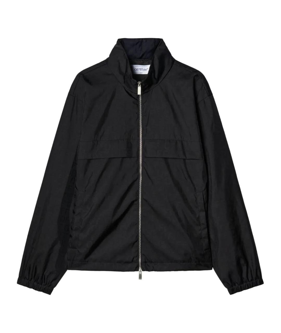 OFF-WHITE Черная полиэстеровая куртка, фото 1