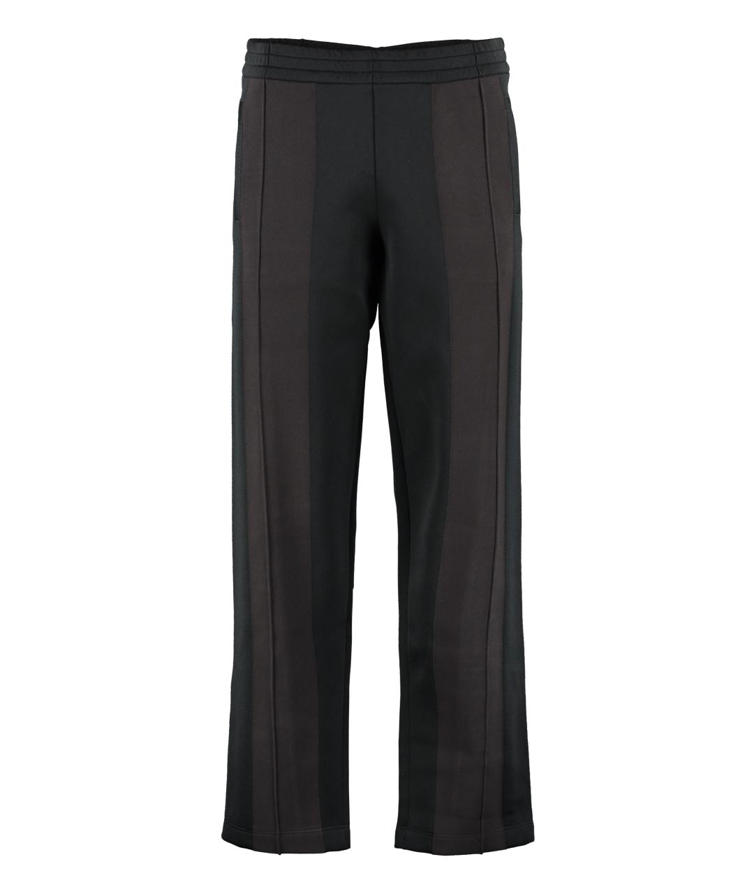 BOTTEGA VENETA Черные полиэстеровые повседневные брюки, фото 1