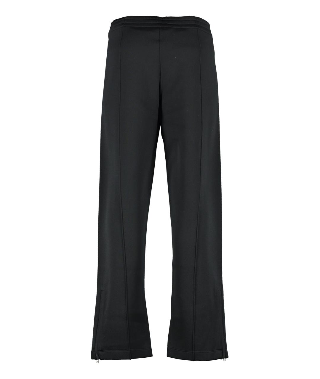 BOTTEGA VENETA Черные полиэстеровые повседневные брюки, фото 2