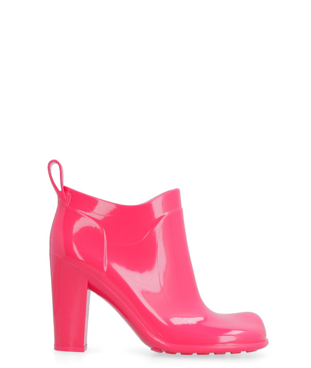 BOTTEGA VENETA Фуксия ботинки, фото 1