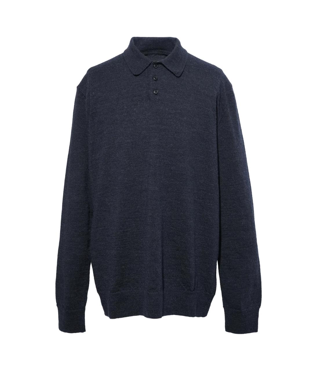 MAISON MARGIELA Синий шерстяной джемпер / свитер, фото 1