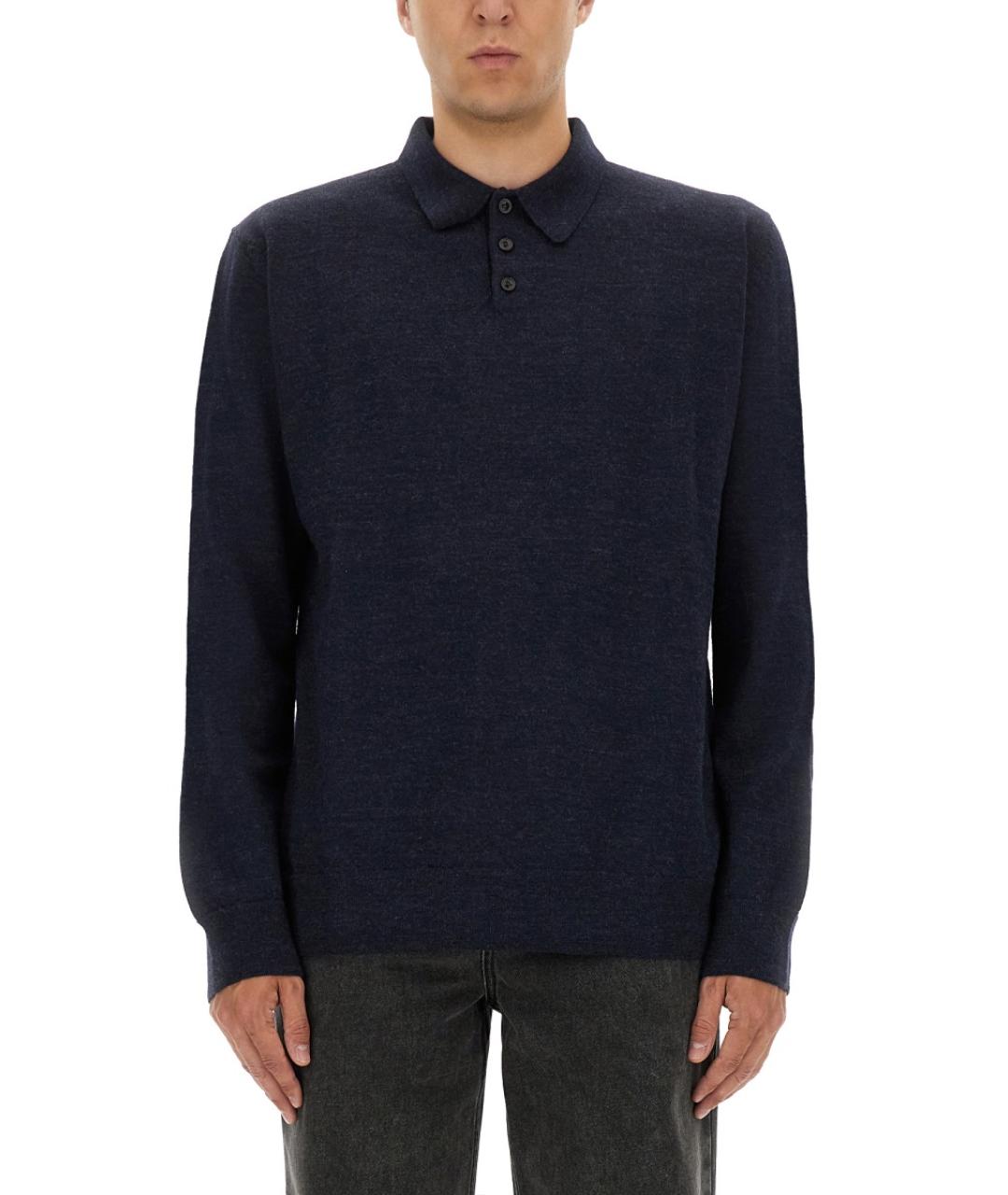 MAISON MARGIELA Синий шерстяной джемпер / свитер, фото 2