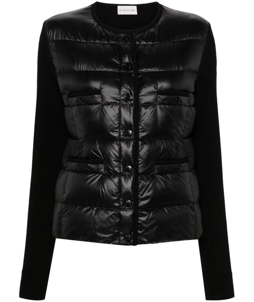 MONCLER Черная куртка, фото 1