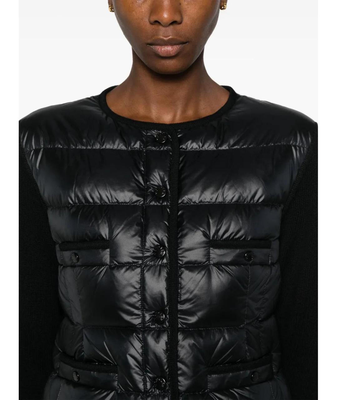 MONCLER Черная куртка, фото 5