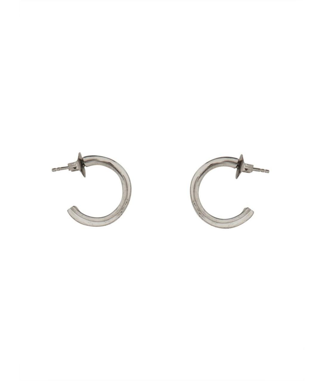 MM6 MAISON MARGIELA Серебряные латунные серьги, фото 3