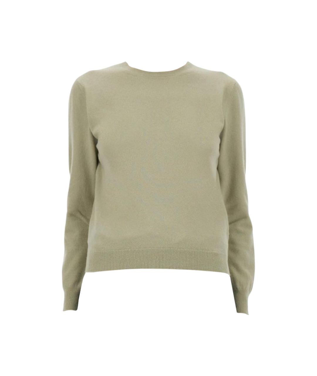 MAISON MARGIELA Зеленый шерстяной джемпер / свитер, фото 1