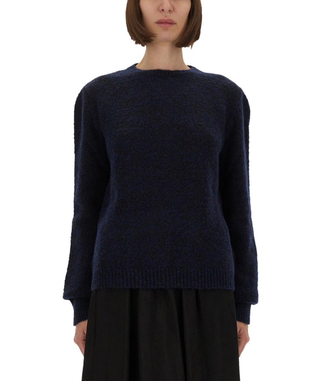 MAISON MARGIELA Темно-синий шерстяной джемпер / свитер, фото 2