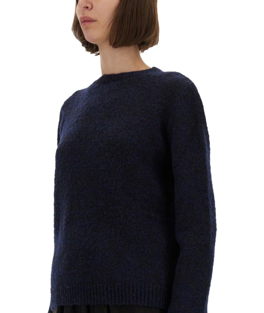 MAISON MARGIELA Темно-синий шерстяной джемпер / свитер, фото 5