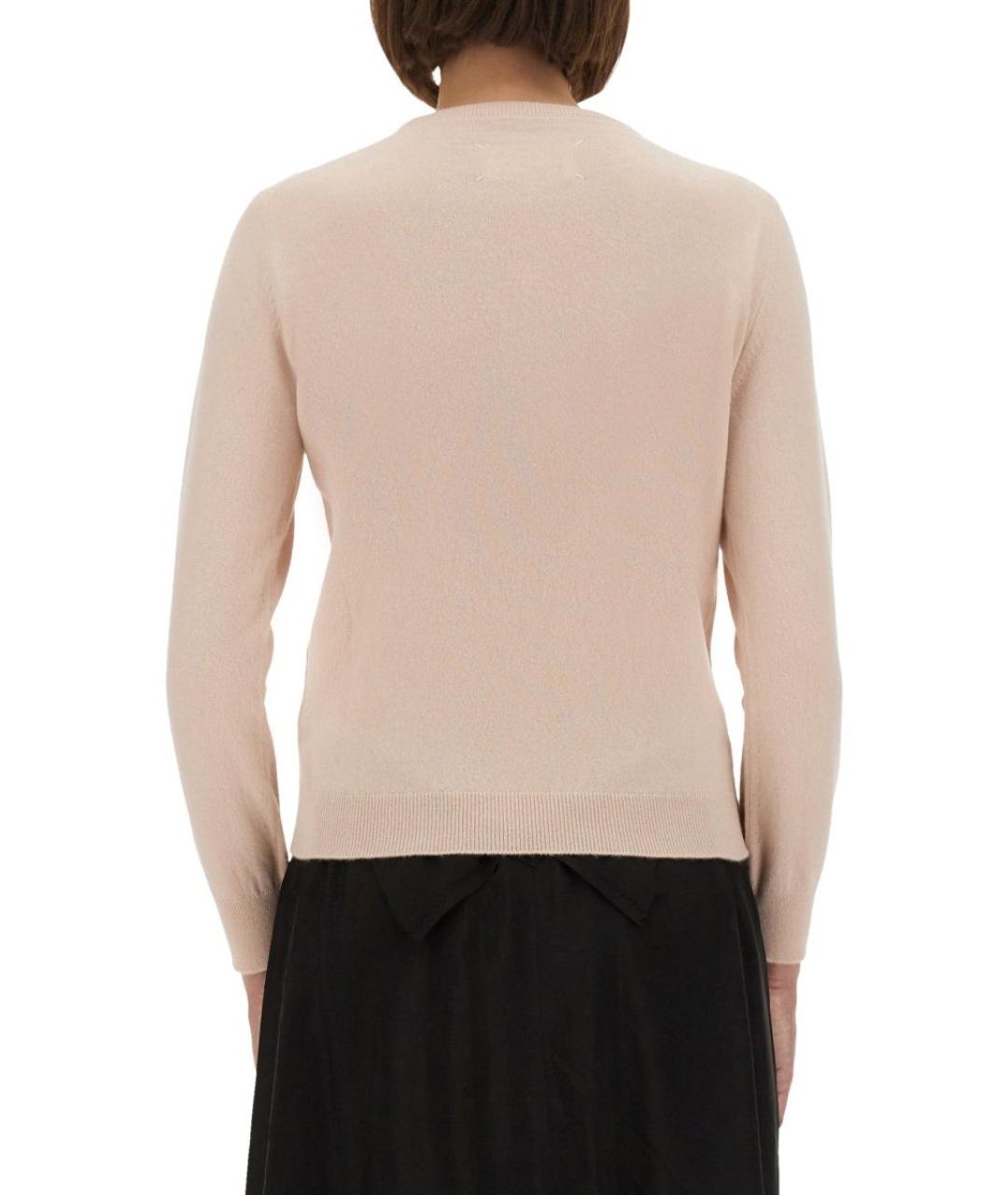 MAISON MARGIELA Розовый шерстяной джемпер / свитер, фото 3