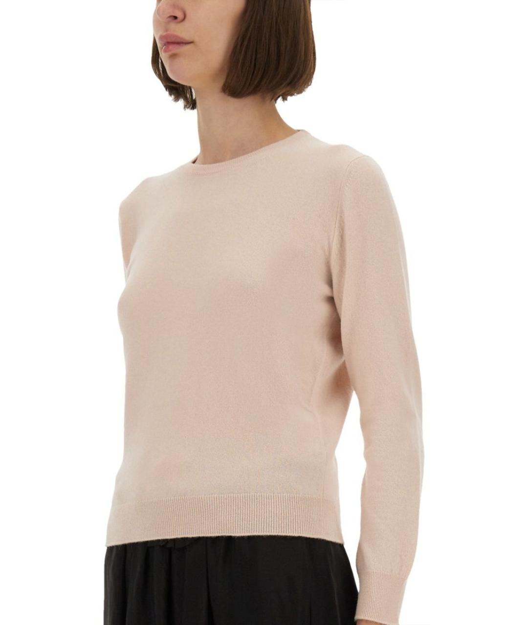 MAISON MARGIELA Розовый шерстяной джемпер / свитер, фото 4