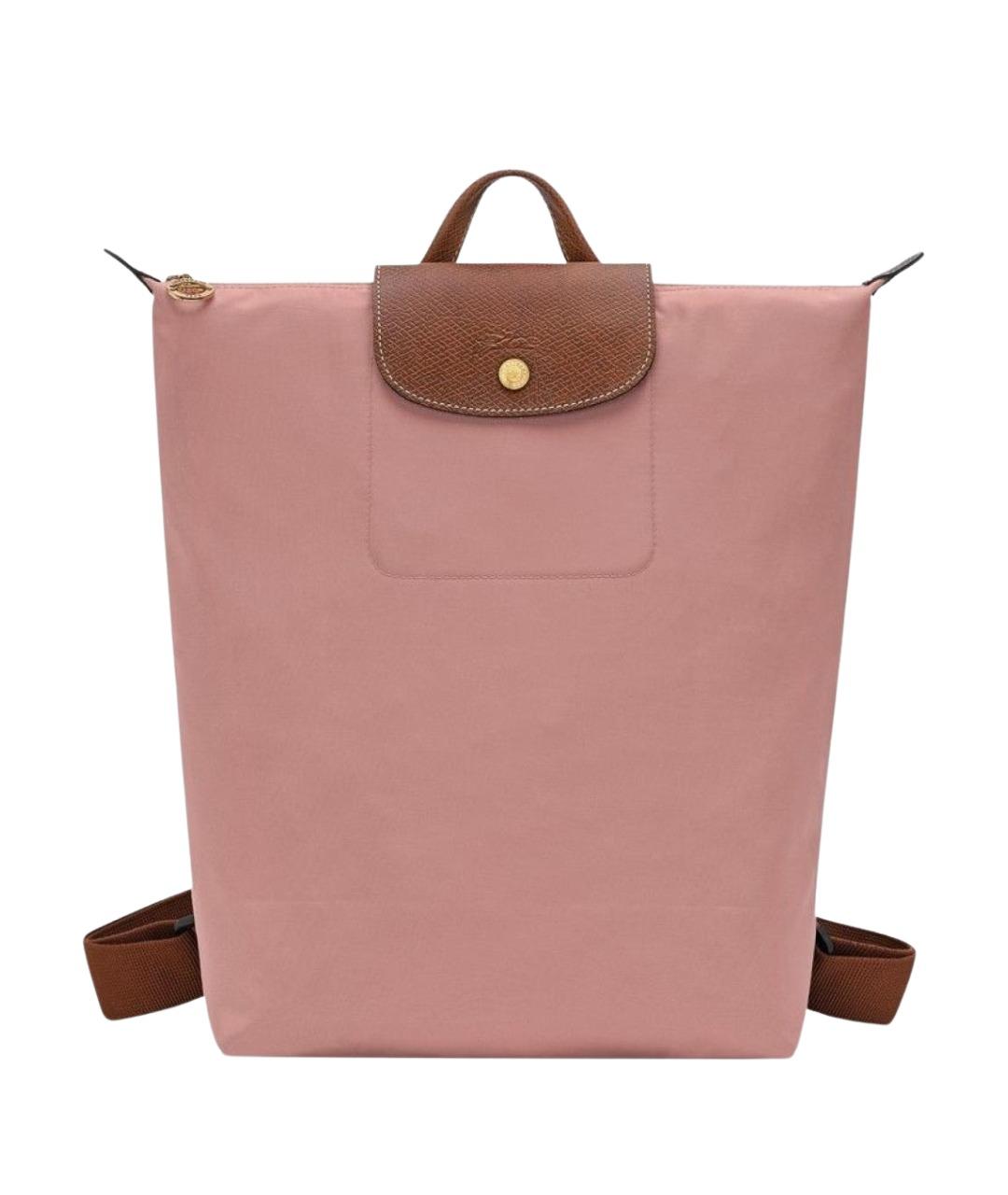 LONGCHAMP Розовый синтетический рюкзак, фото 1