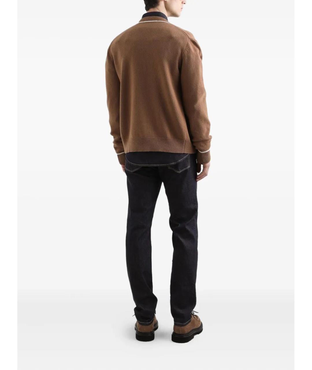 DOLCE&GABBANA Синие хлопковые джинсы скинни, фото 3