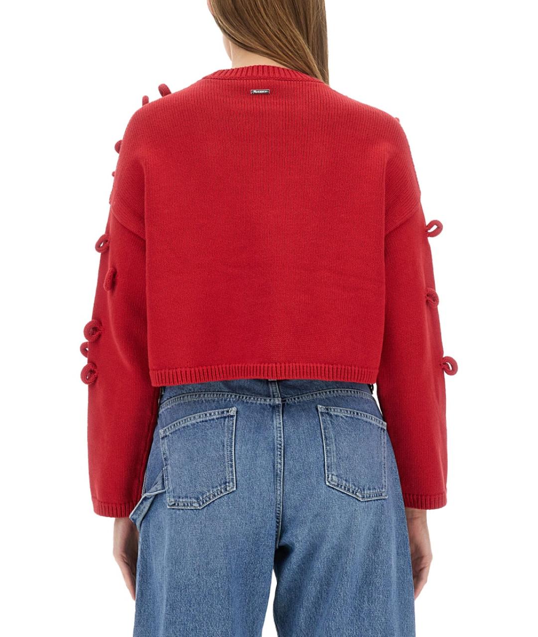 J.W.ANDERSON Красный хлопковый джемпер / свитер, фото 4