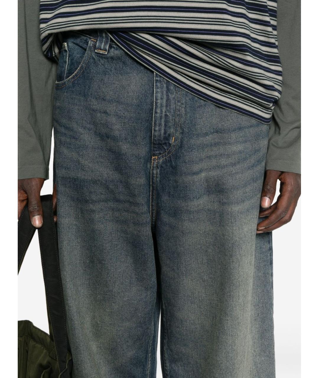 CARHARTT WIP Синие хлопковые прямые джинсы, фото 4