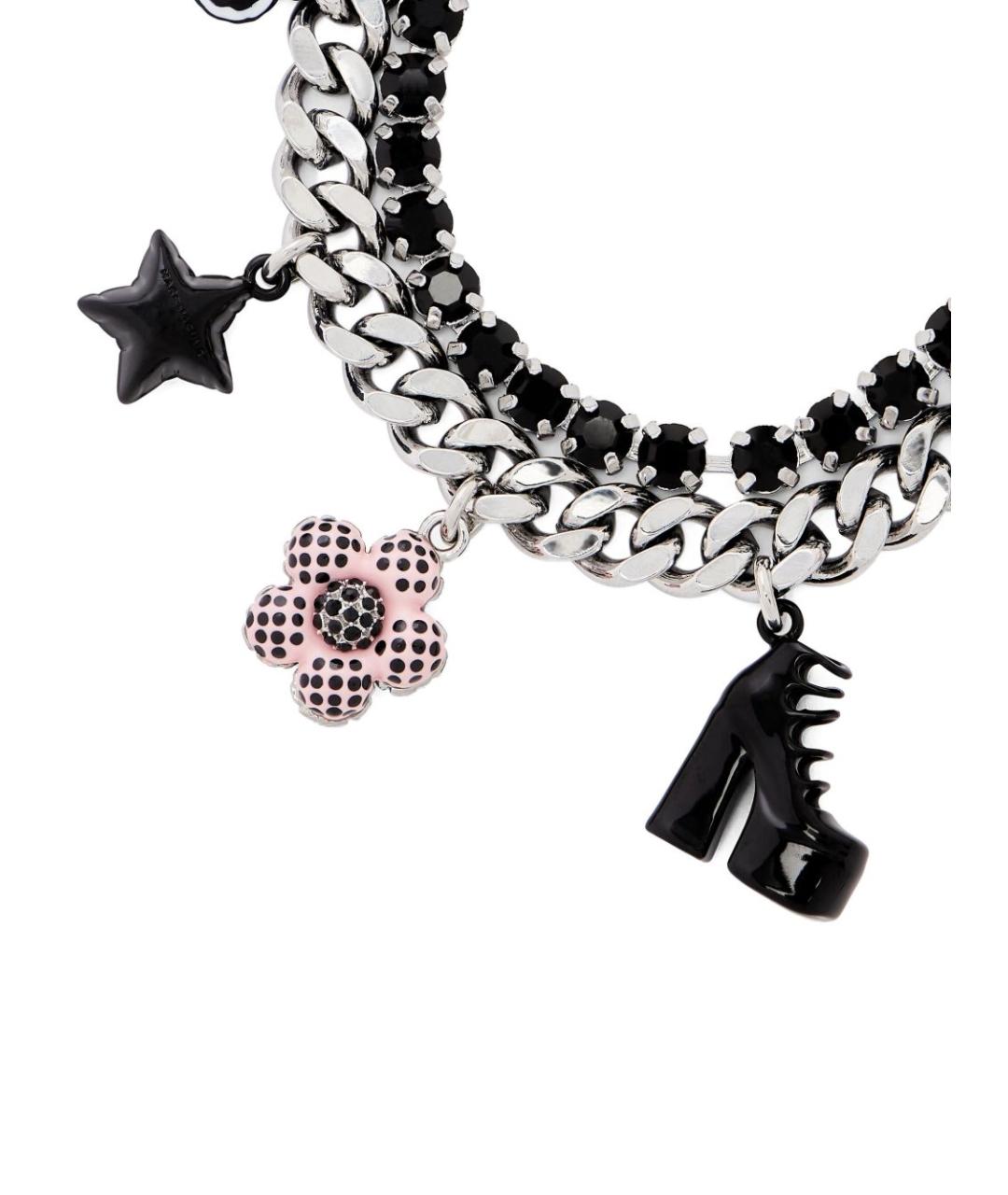 MARC JACOBS Серебрянный латунный браслет, фото 3