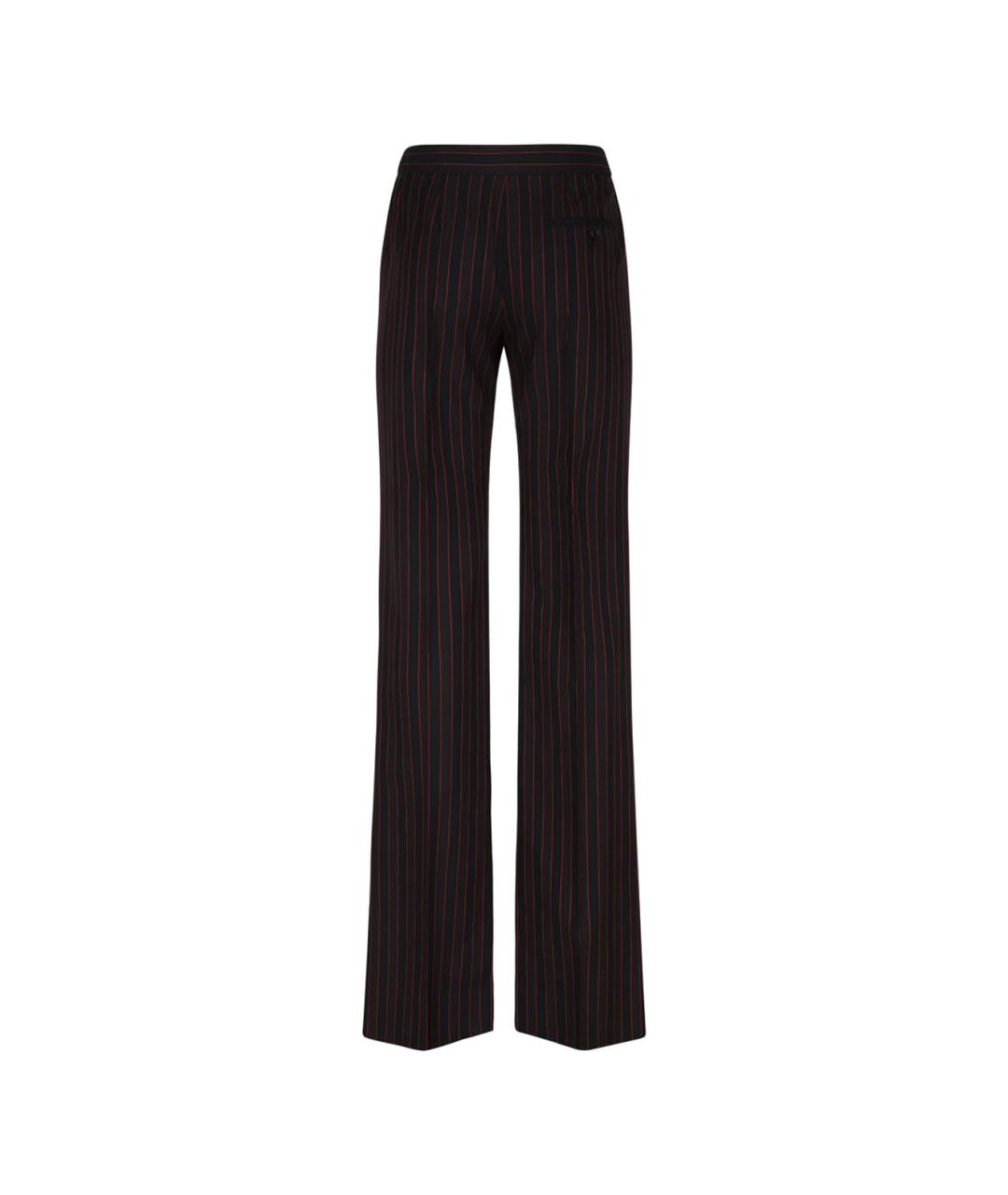 ALEXANDER MCQUEEN Мульти шерстяные прямые брюки, фото 2