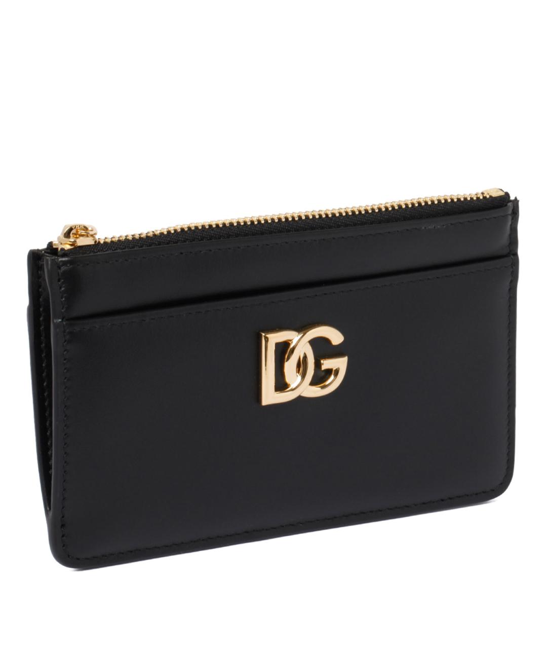 DOLCE&GABBANA Черный кошелек, фото 2
