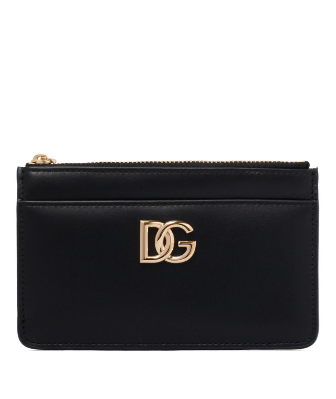 DOLCE&GABBANA Черный кошелек, фото 1
