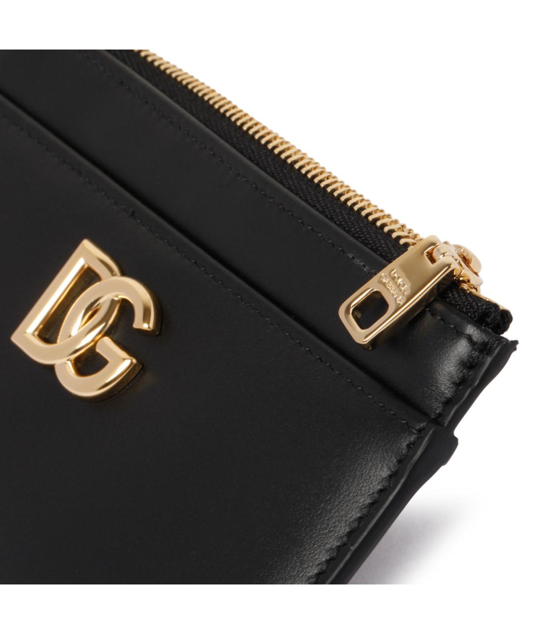 DOLCE&GABBANA Черный кошелек, фото 3