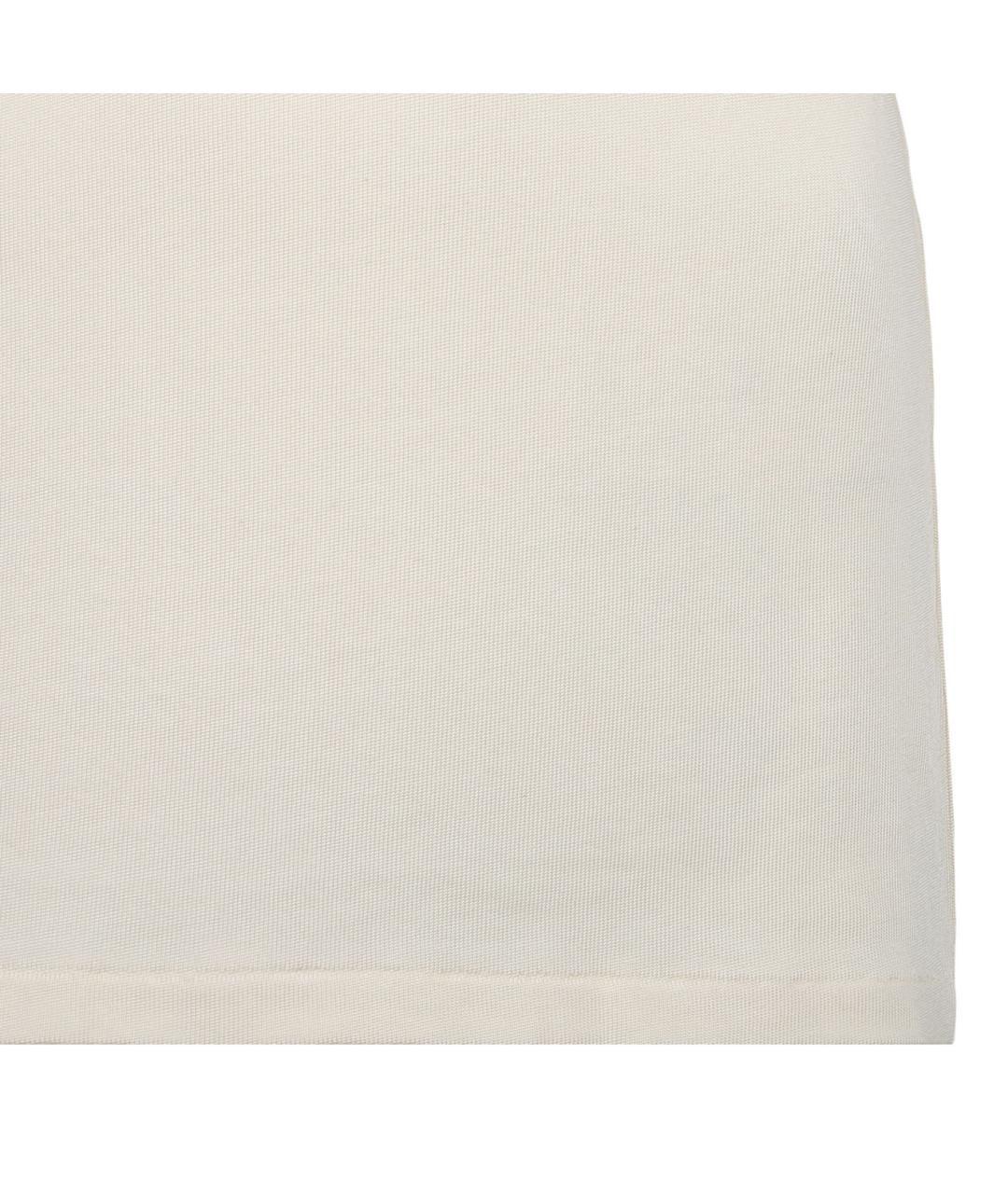MAISON MARGIELA Белая вискозная майка, фото 4