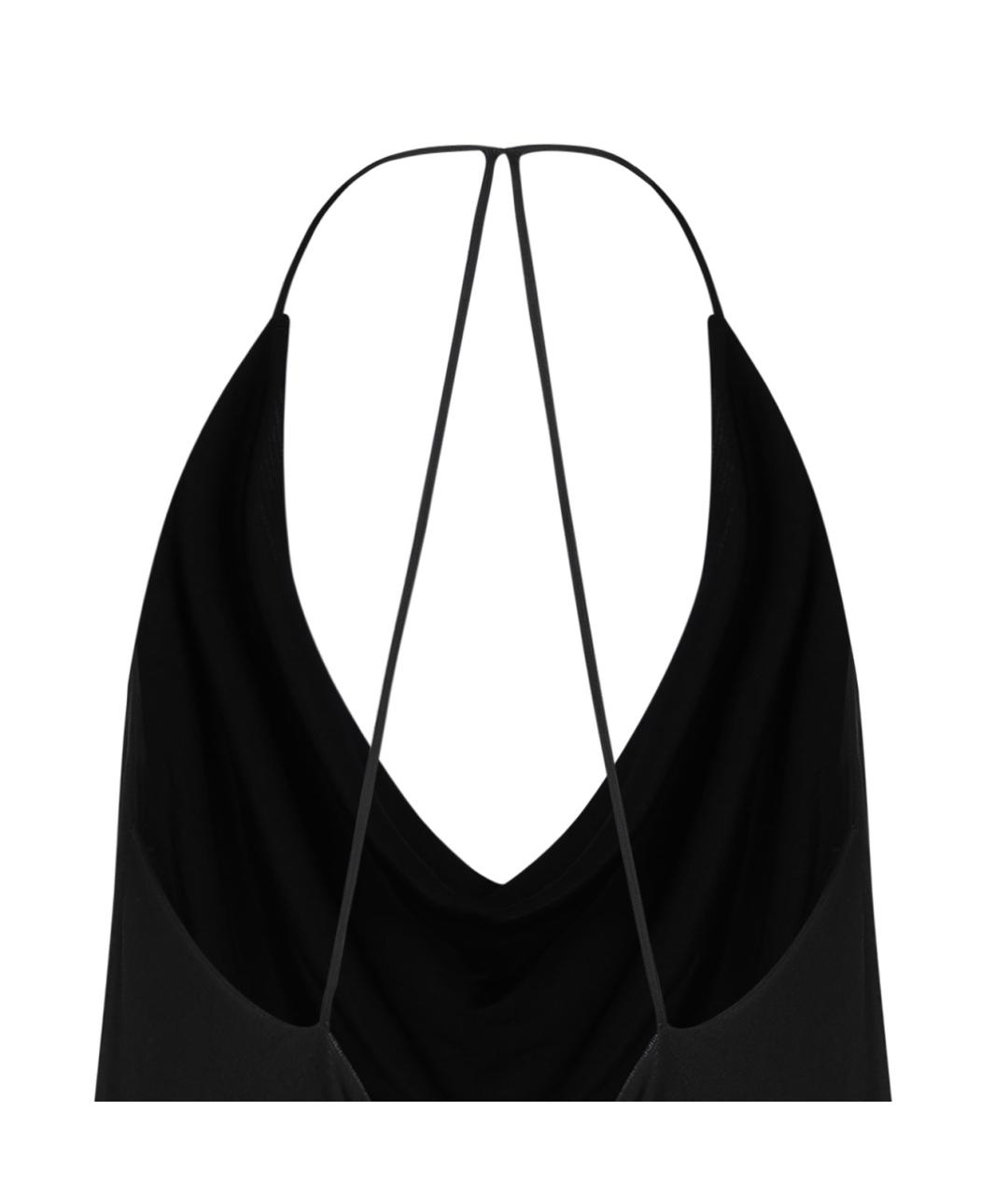 TOM FORD Черная вискозная майка, фото 4