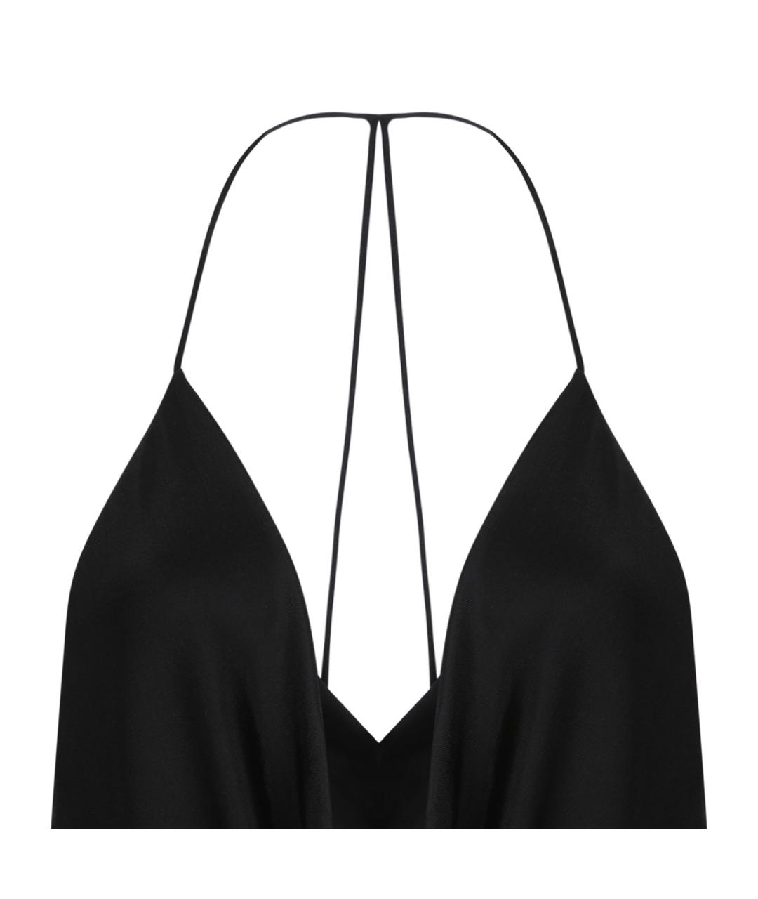 TOM FORD Черная вискозная майка, фото 3