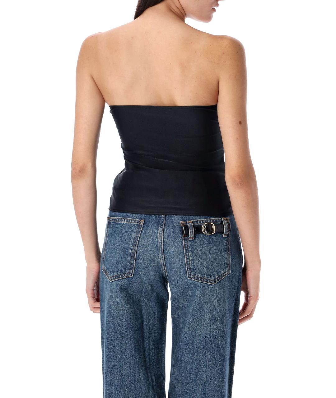 COPERNI Черная полиамидовая футболка, фото 3