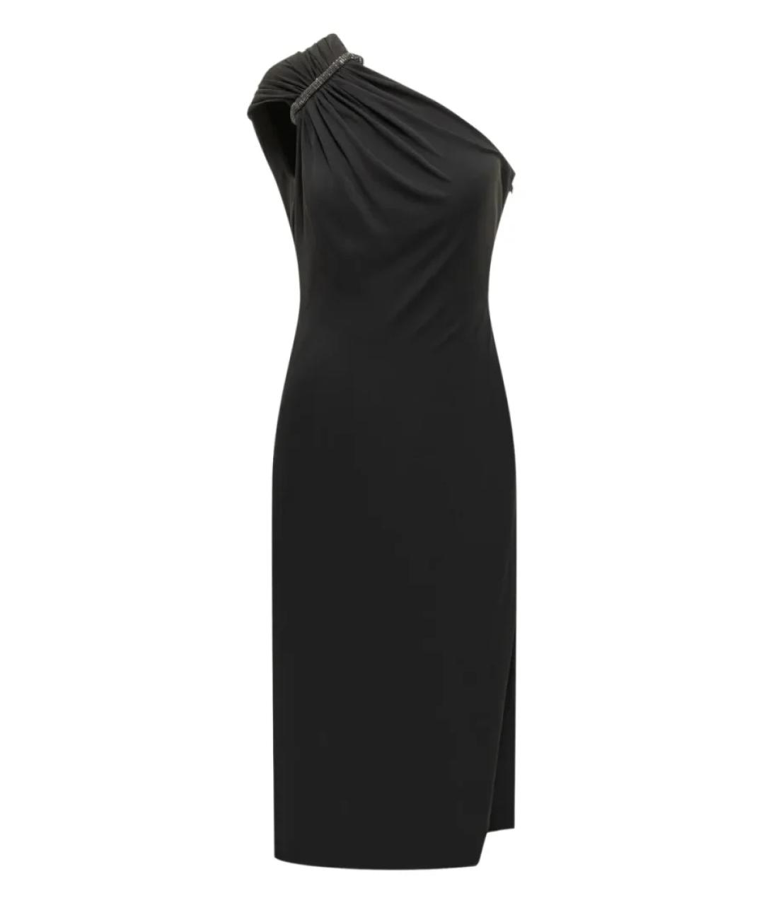 TOM FORD Черное вискозное коктейльное платье, фото 1