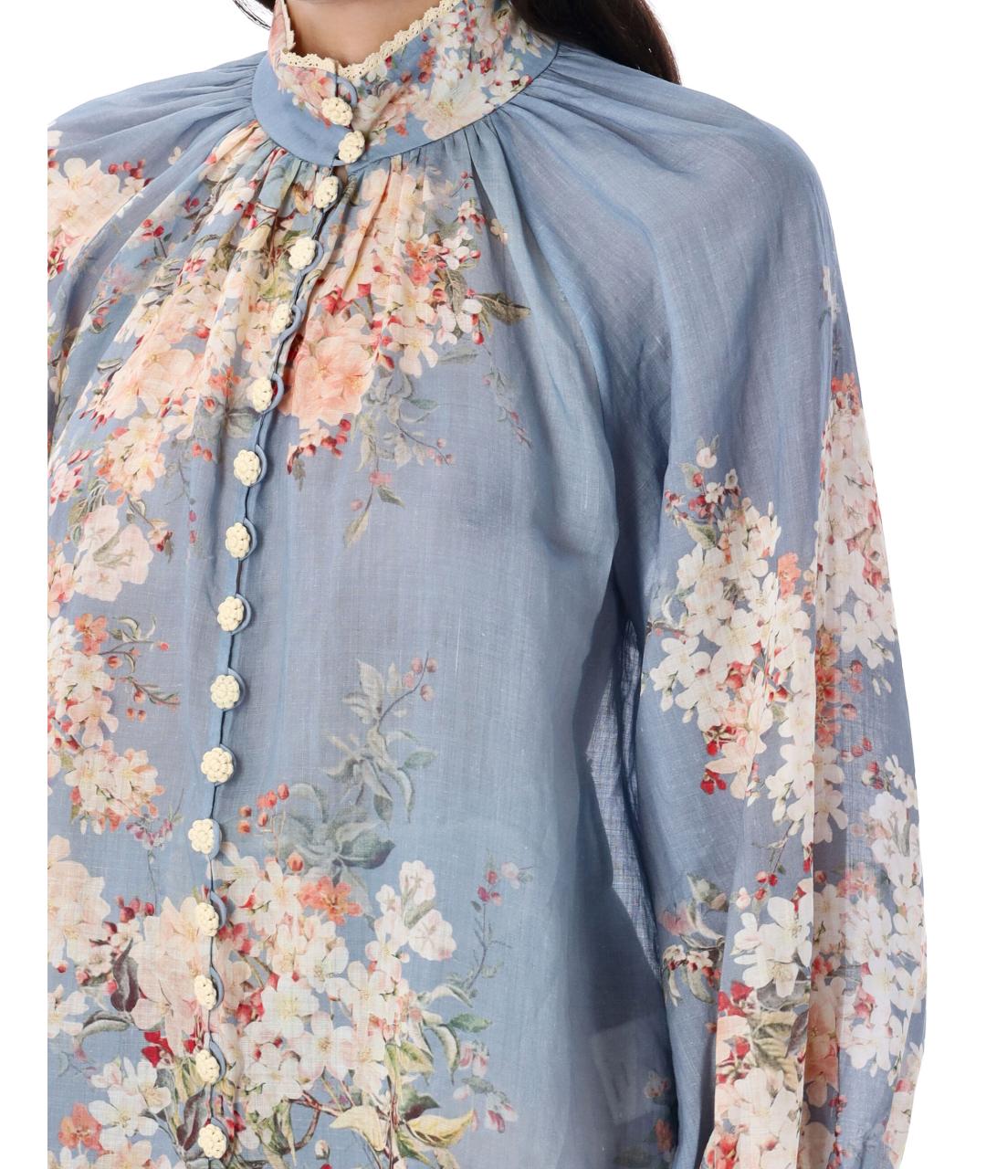 ZIMMERMANN Мульти рубашка, фото 4